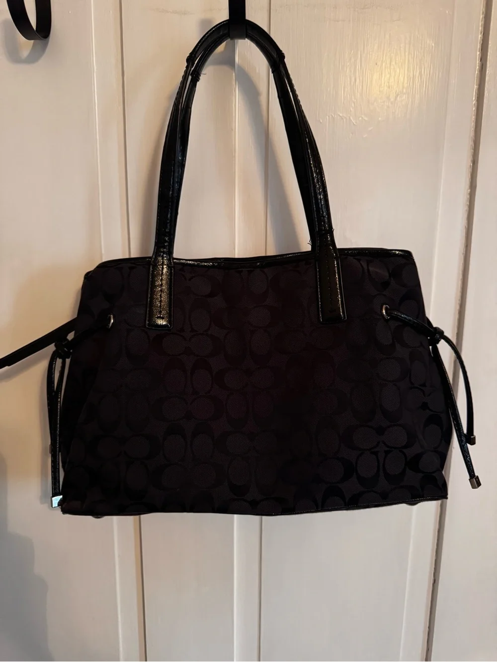 Coach signature jacquard